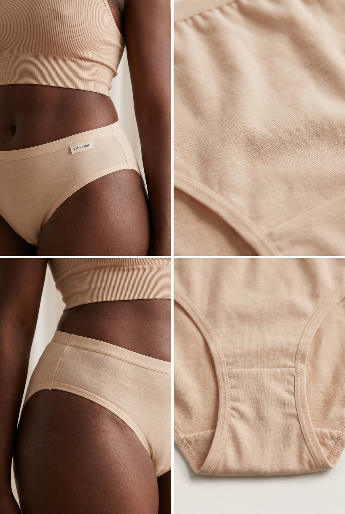 WOMEN'S BASIC PANTIES NUDE