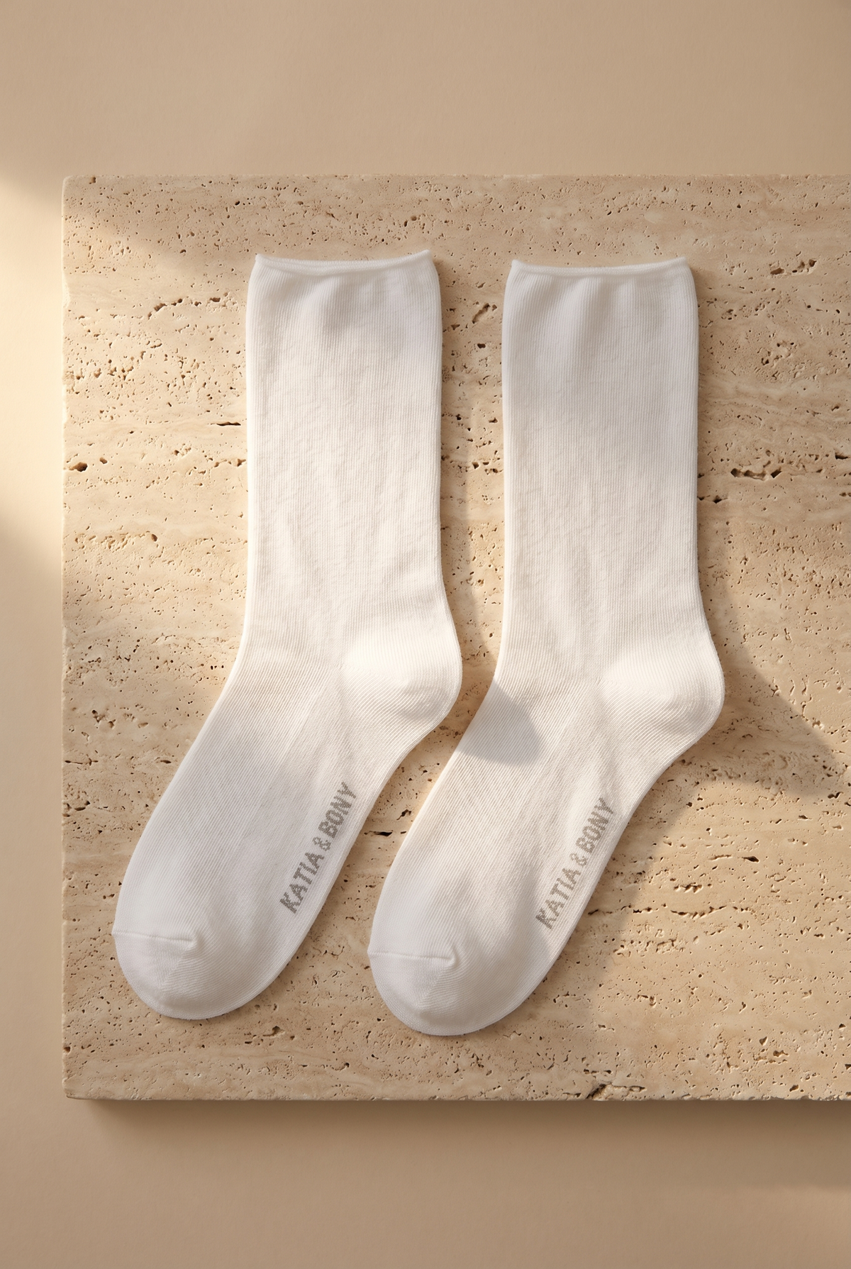 ELASTIC MODAL WOMEN SOCKS WHITE