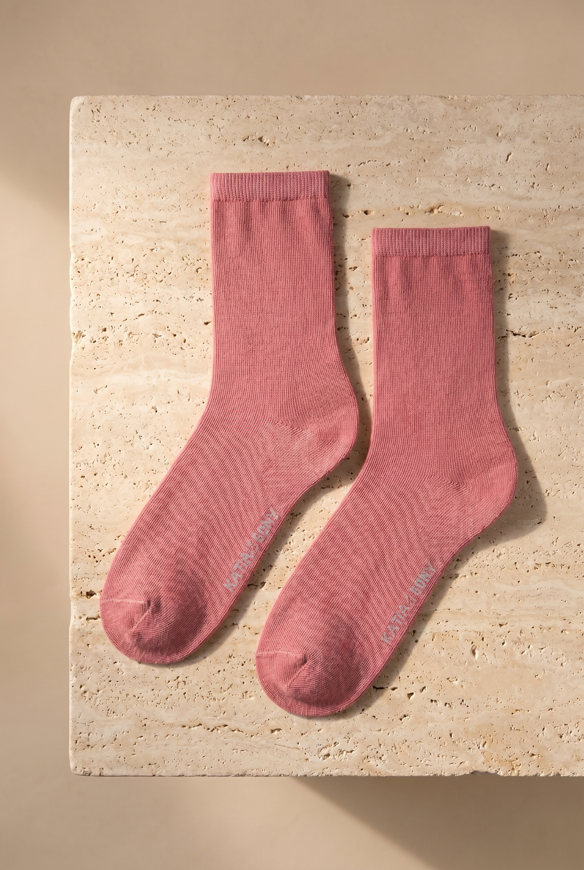 FAMILY WOMEN BASIC SOCKET SOCKS ROSE PINK