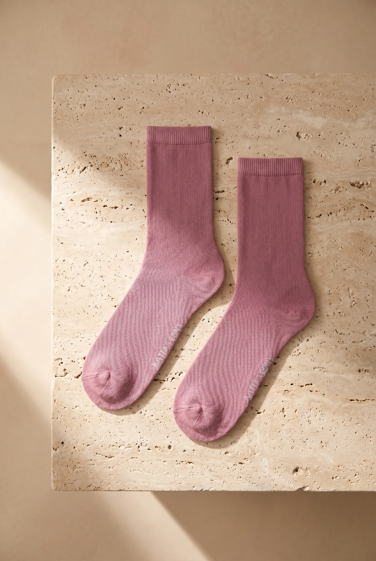 FAMILY WOMEN BASIC SOCKET SOCKS ROSE VIOLET
