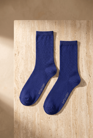 FAMILY WOMEN BASIC SOCKET SOCKS PURPLE