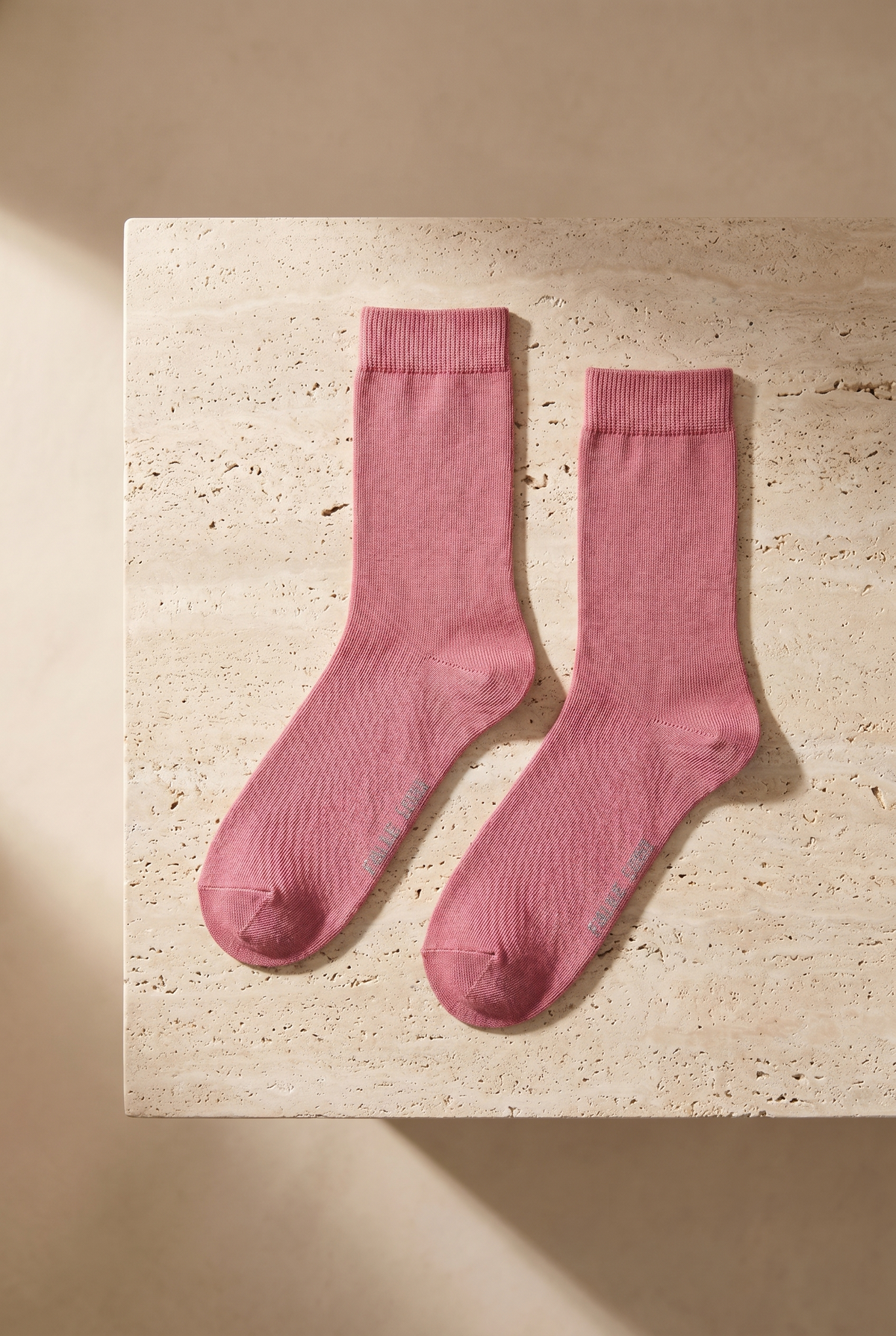 FAMILY WOMEN BASIC SOCKET SOCKS PINK