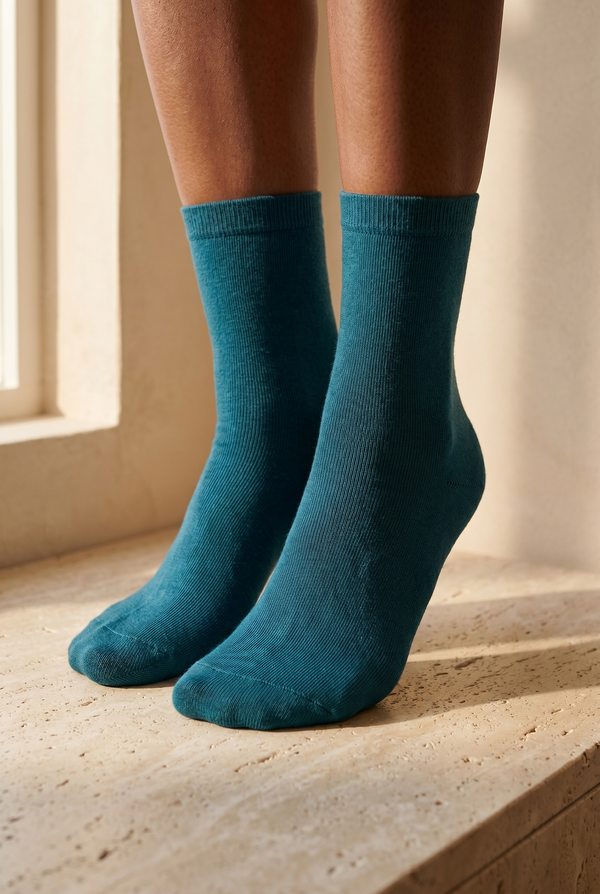 FAMILY WOMEN BASIC SOCKET SOCKS MINT