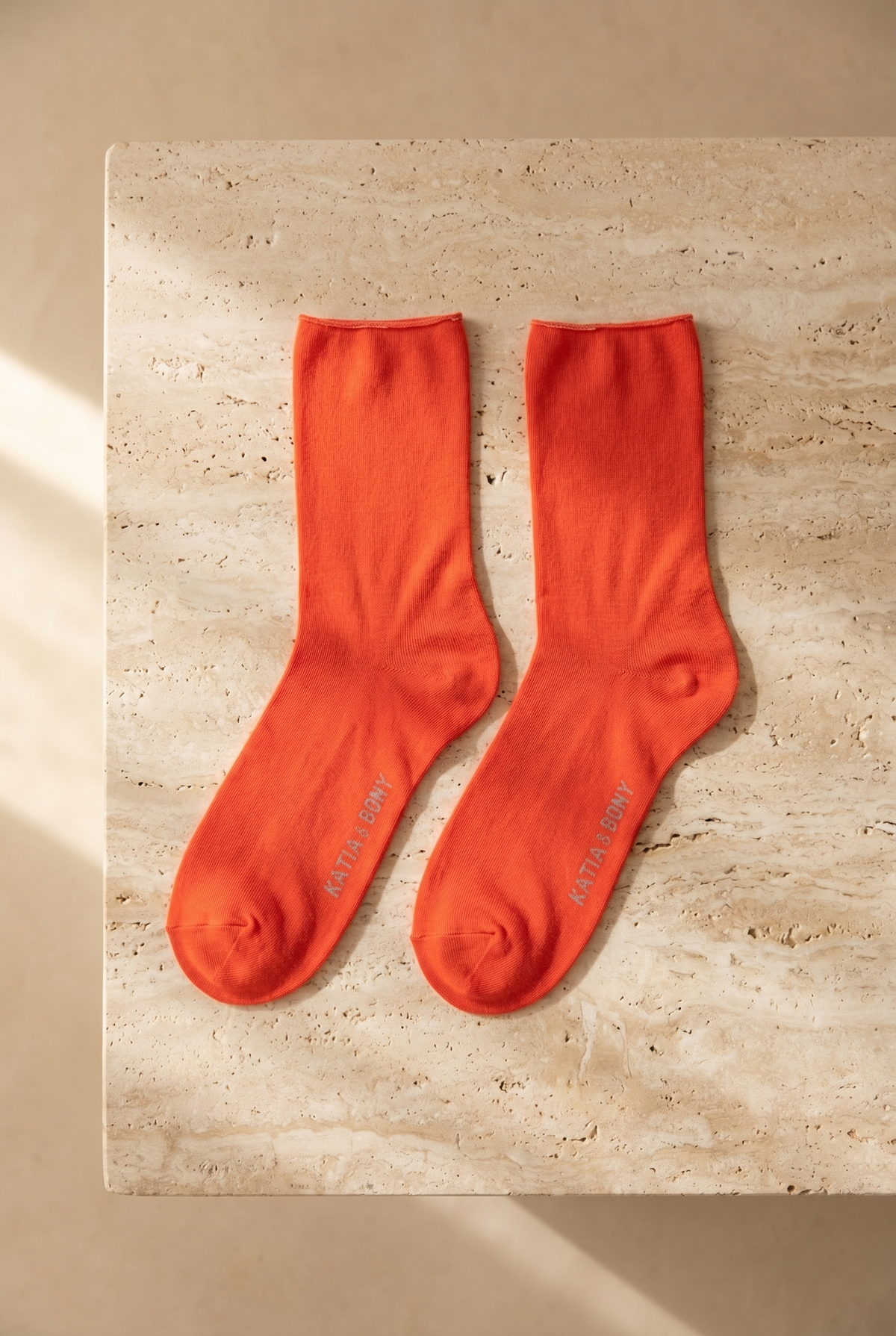 ELASTIC MODAL WOMEN SOCKS RED