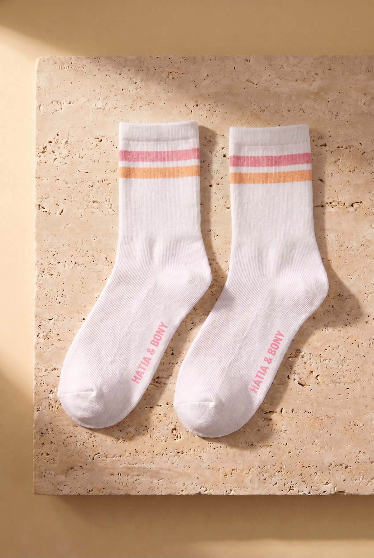 2PCK PLAID BOXED GIRLS SOCKS WHITE-GREY