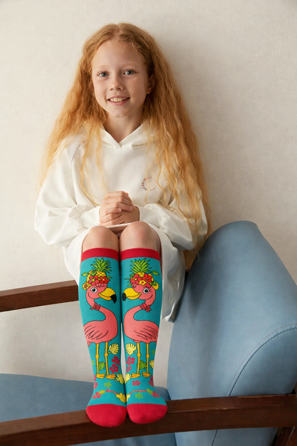 FLAMINGO KIDS KNEE HIGH SOCKS MIX