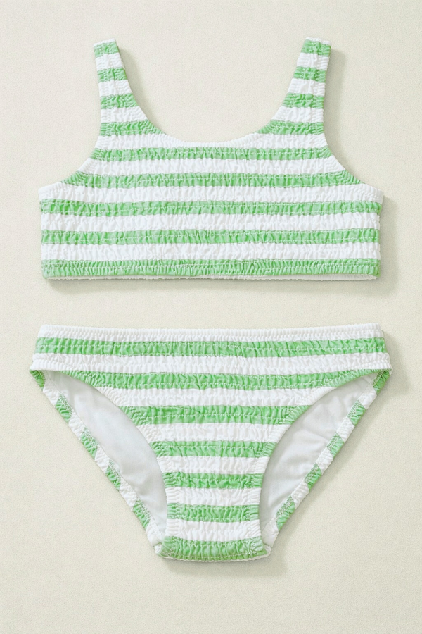 SEA LA VIE GIRL'S BIKINI SET GREEN