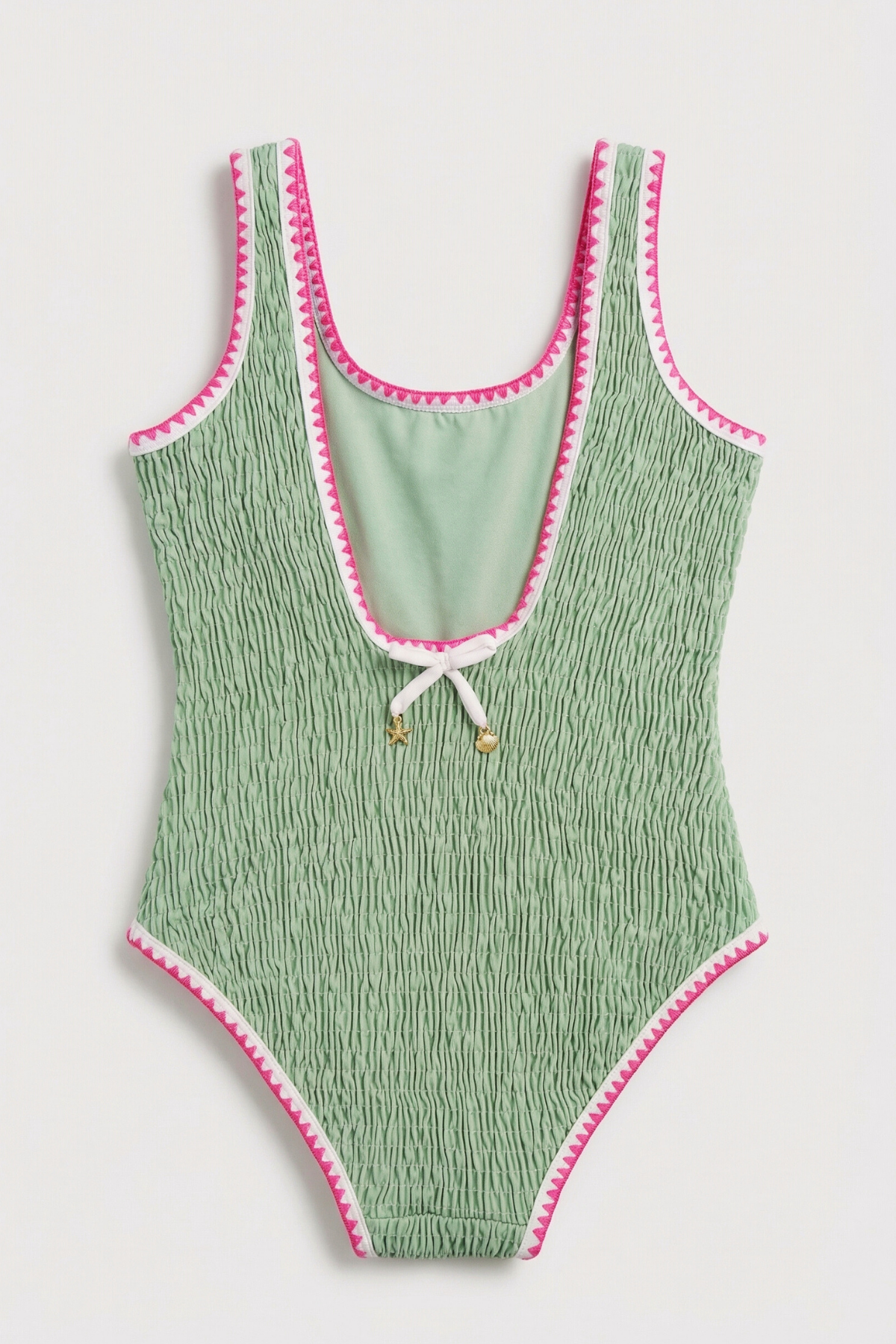 SEA LA VIE GIRL'S SWIMSUIT GREEN