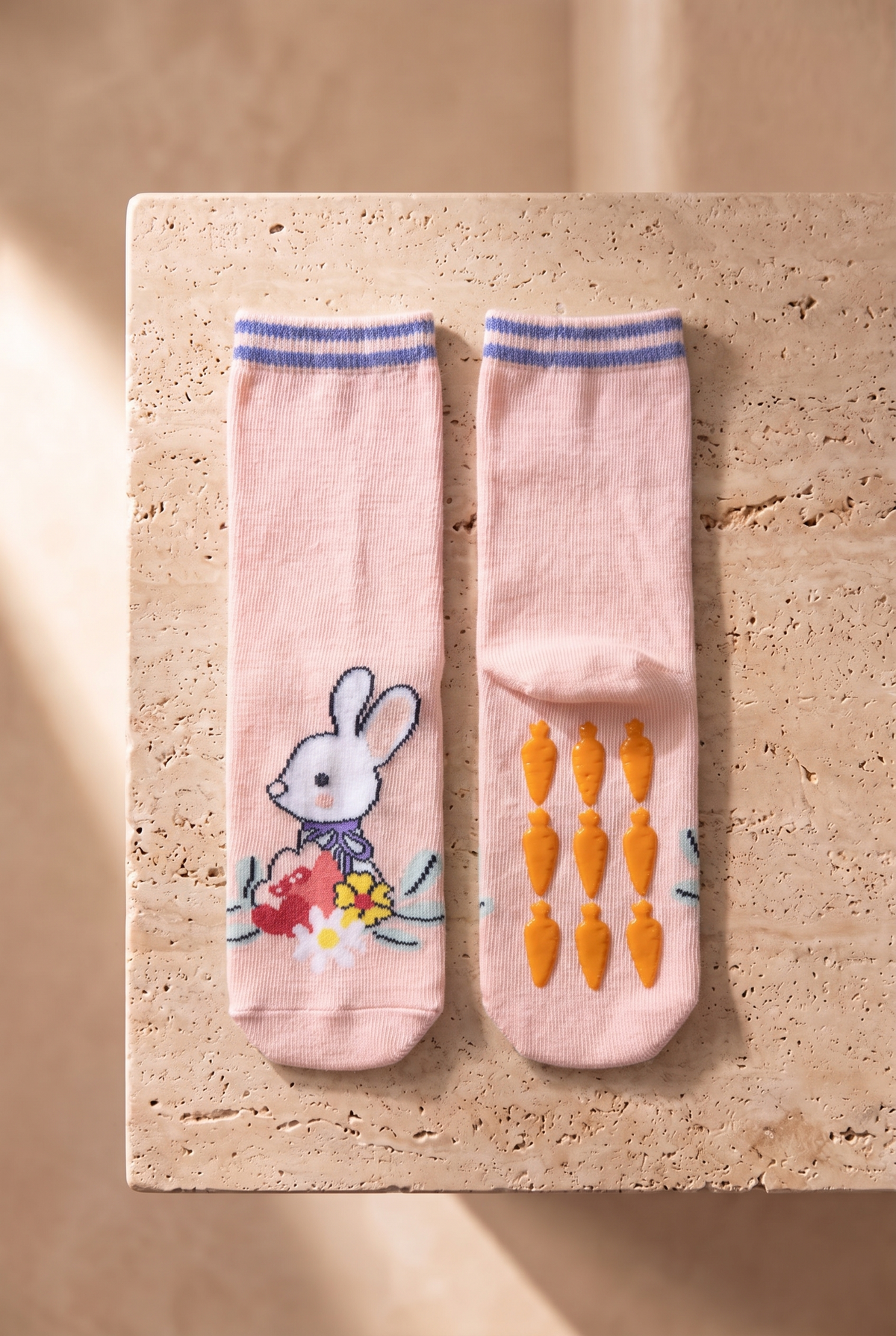 3PCK RABBIT PATTERN BOXED KIDS SOCK SOCKS MIX