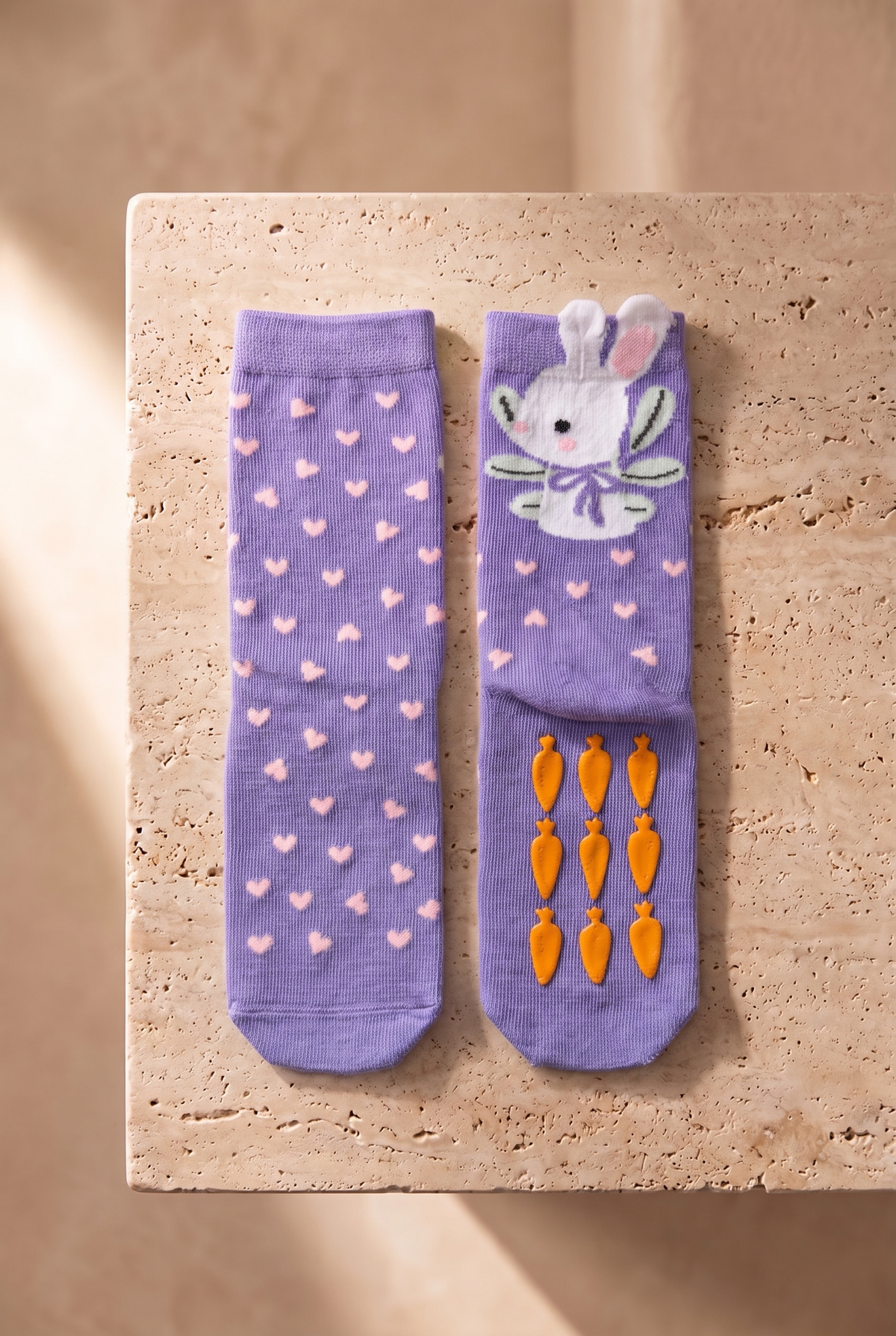 3PCK RABBIT PATTERN BOXED KIDS SOCK SOCKS MIX