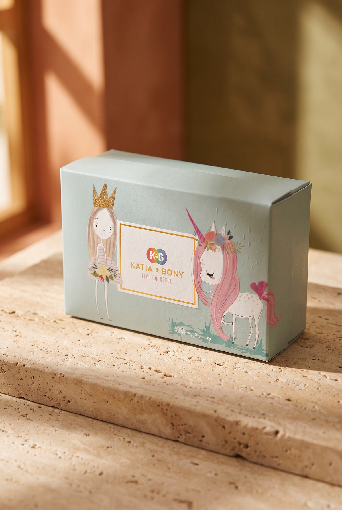 4PCK UNICORN BOX GIRLS SOCKET SOCKS MIX