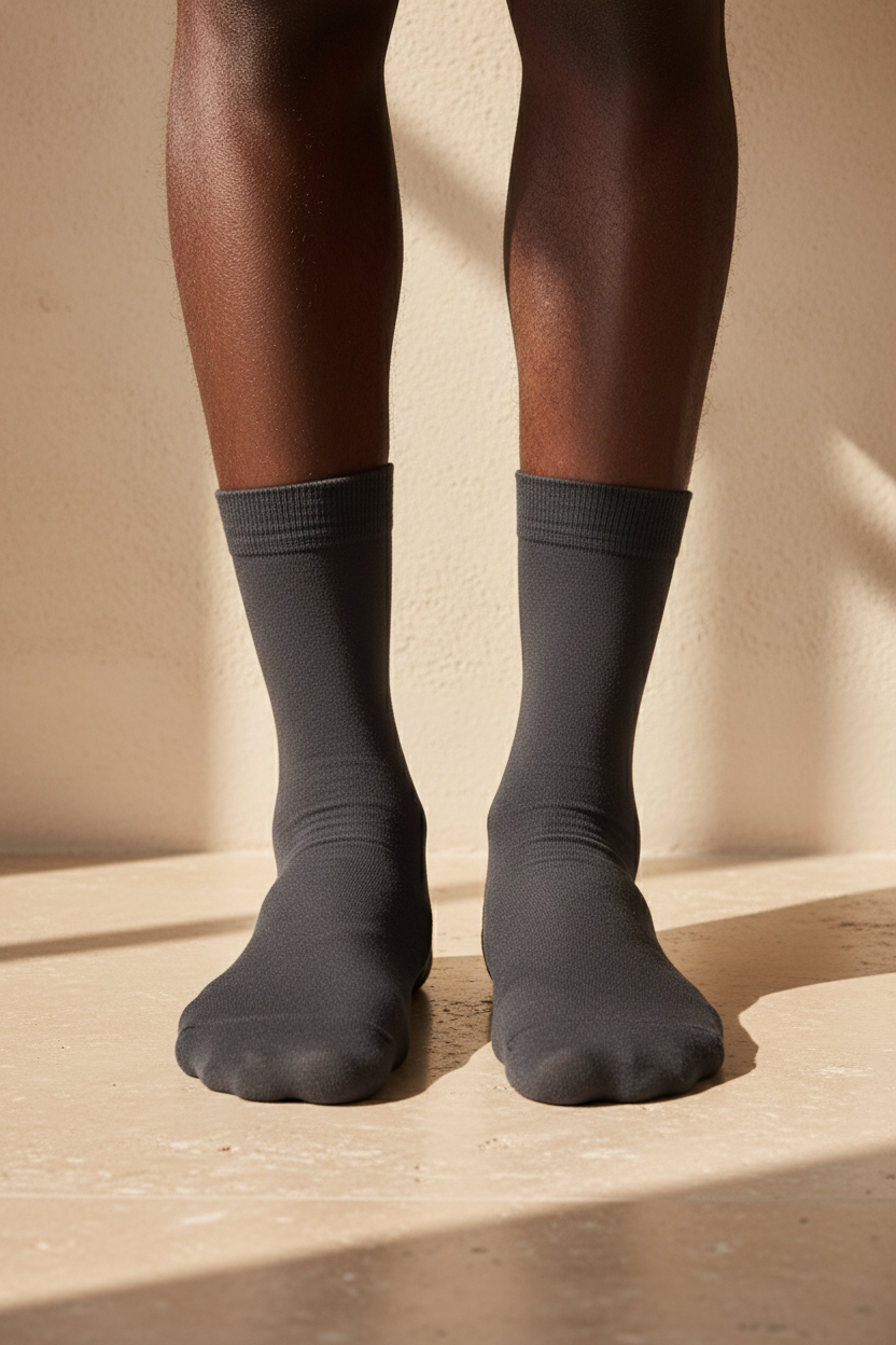 NEW FAMILY MEN'S SOCKS ANTRACITE