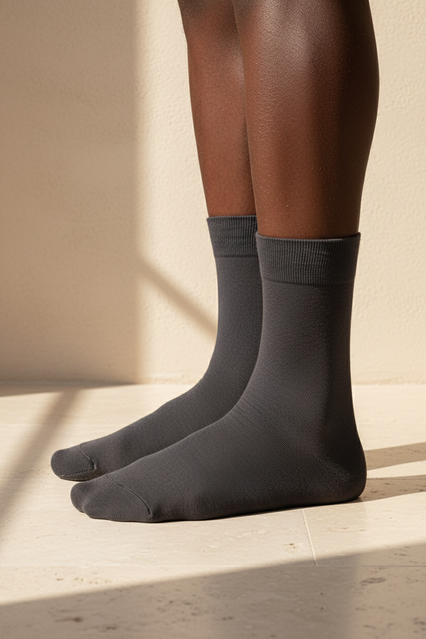 NEW FAMILY MEN'S SOCKS ANTRACITE