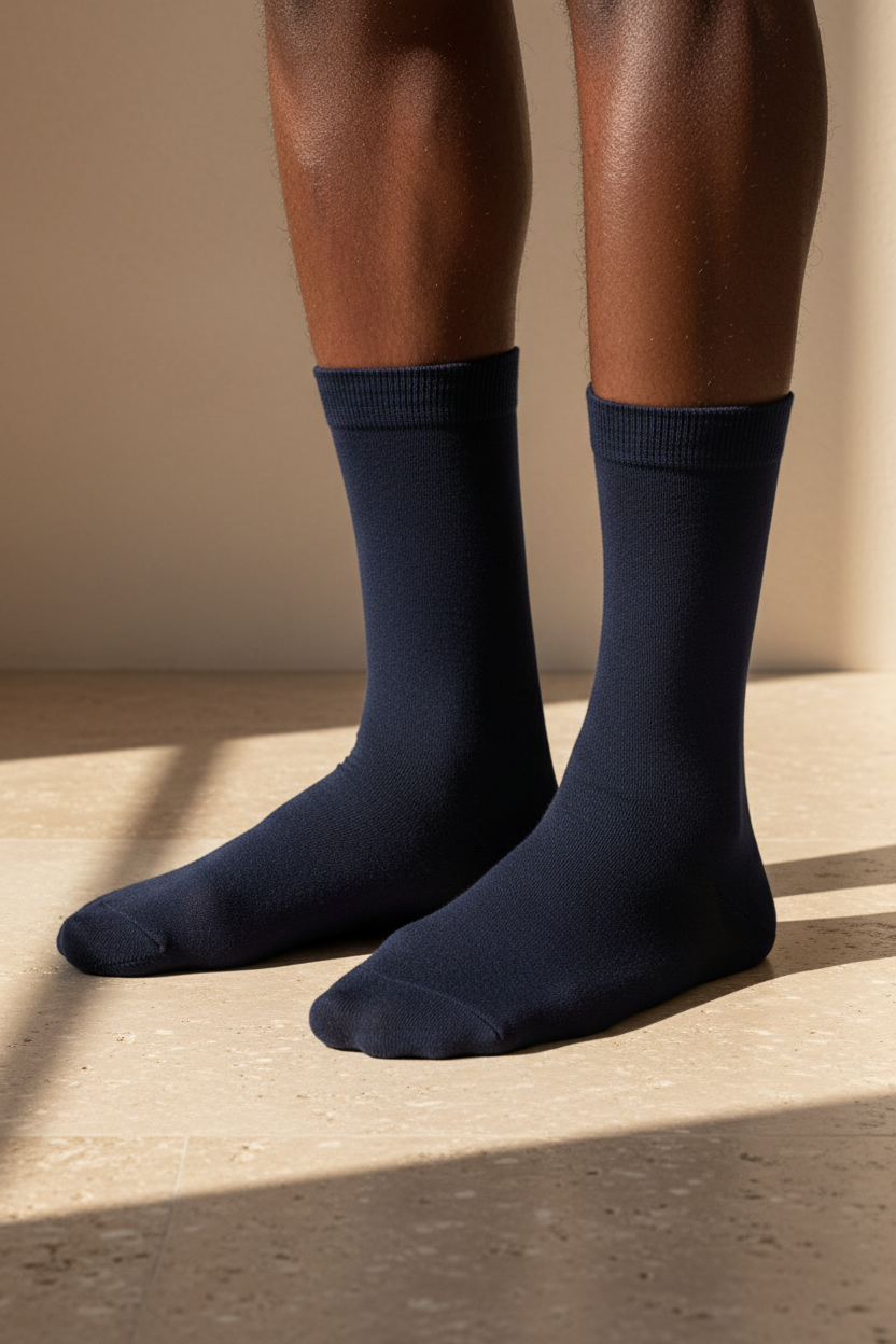 NEW FAMILY MEN'S SOCKS NAVY