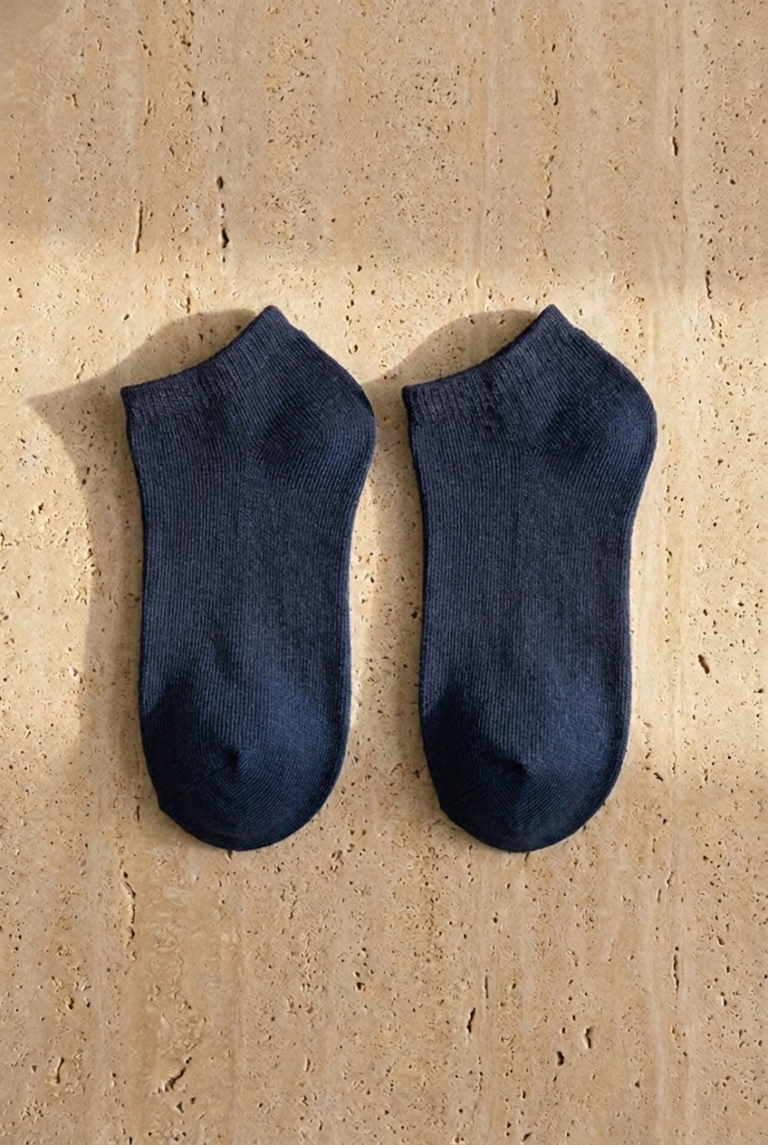 RUN 3 PCK MEN SOCKS BLACK/WHITE/NAVY