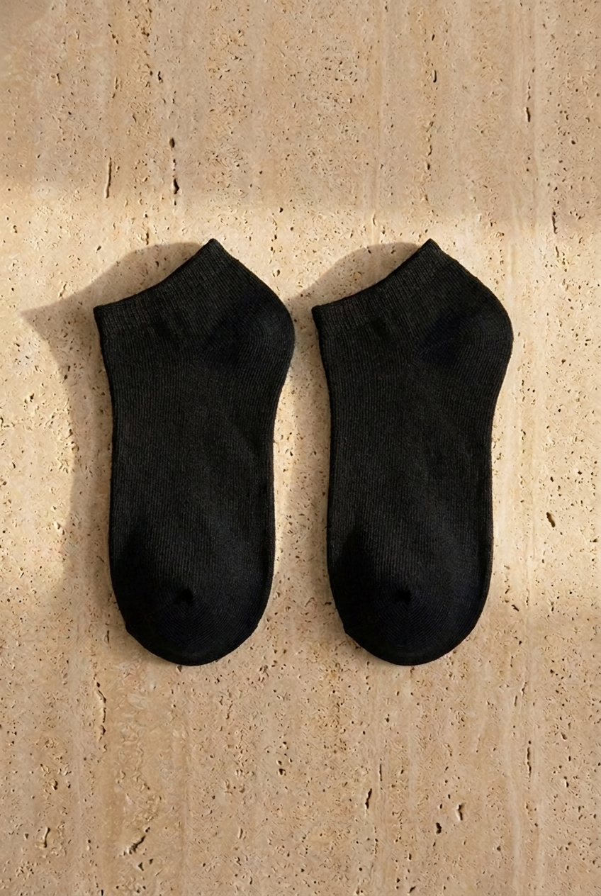 RUN 3 PCK MEN SOCKS BLACK/WHITE/NAVY