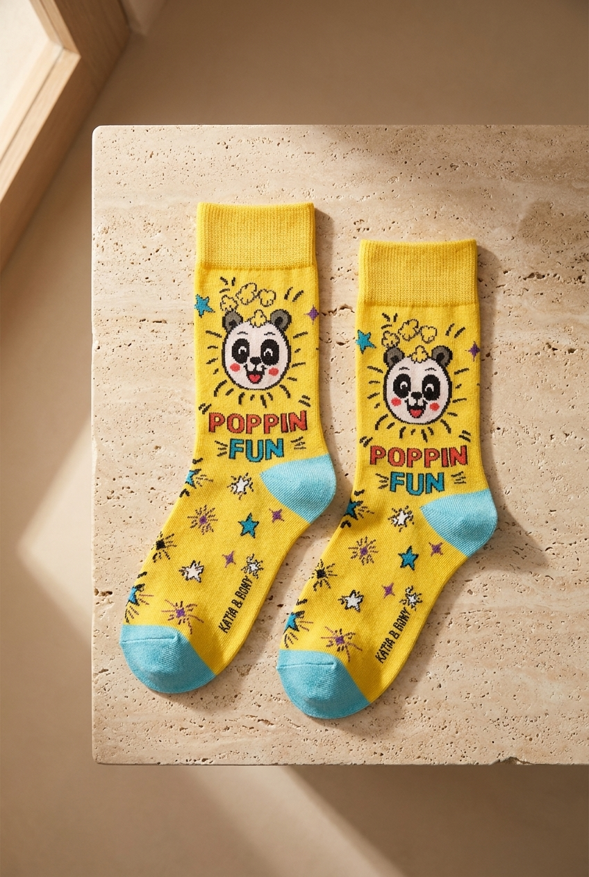 3PCK Patterned Boxed Unisex Sock MIX