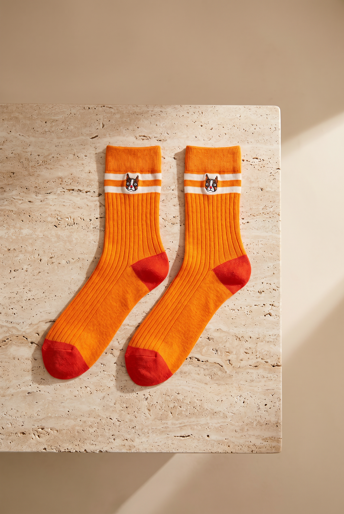 4 PCK ANIMALS BOX UNISEX ART SOCKET SOCKS BLACK/GREEN/RED/ORANGE